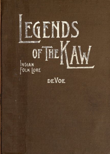 جلد کتاب Legends of the Kaw