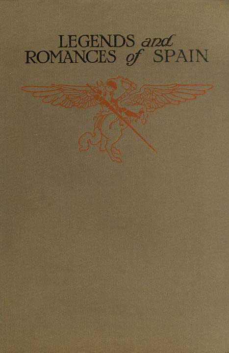 جلد کتاب Legends & Romances of Spain