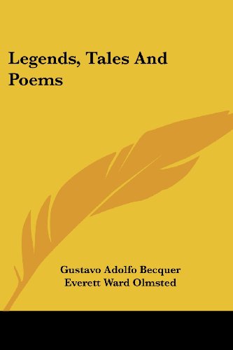 جلد کتاب Legends, Tales and Poems