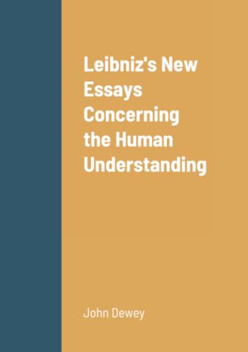 جلد کتاب Leibniz's New Essays Concerning the Human Understanding