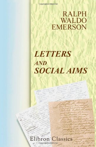 جلد کتاب Letters and Social Aims