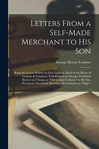 جلد کتاب Letters from a Self-Made Merchant to His Son