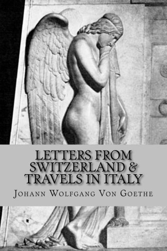 جلد کتاب Letters from Switzerland and Travels in Italy