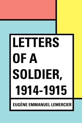جلد کتاب Letters of a Soldier, 1914-1915