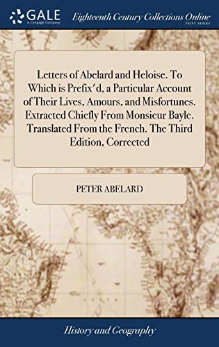 جلد کتاب Letters of Abelard and Heloise