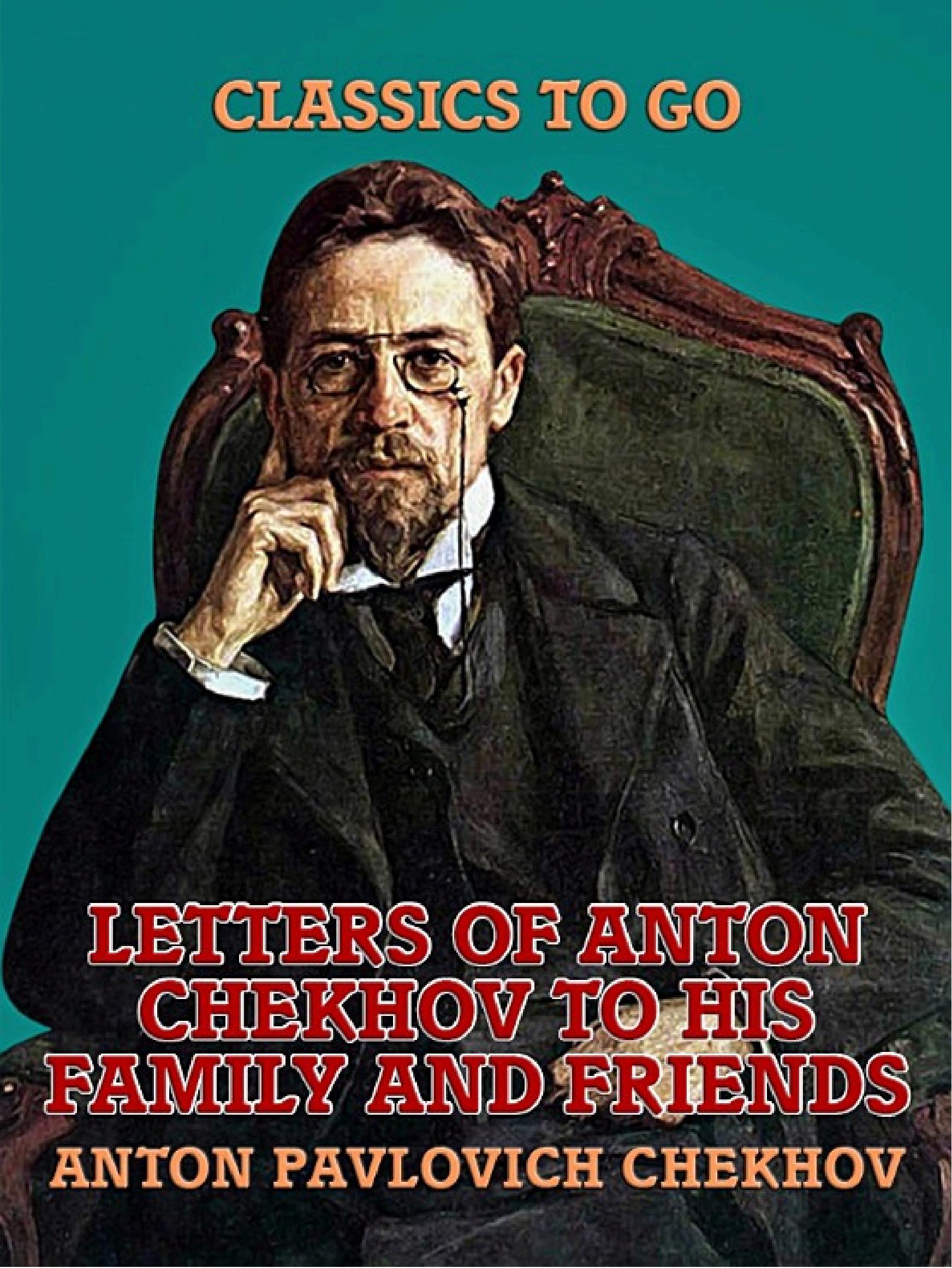 جلد کتاب Letters of Anton Chekhov to His Family and Friends