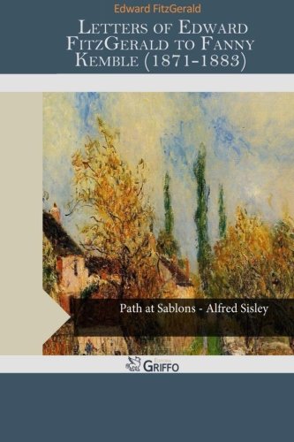 جلد کتاب Letters of Edward FitzGerald to Fanny Kemble (1871-1883)