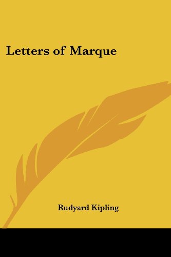جلد کتاب Letters of Marque