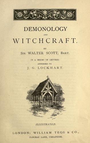 جلد کتاب Letters on Demonology and Witchcraft