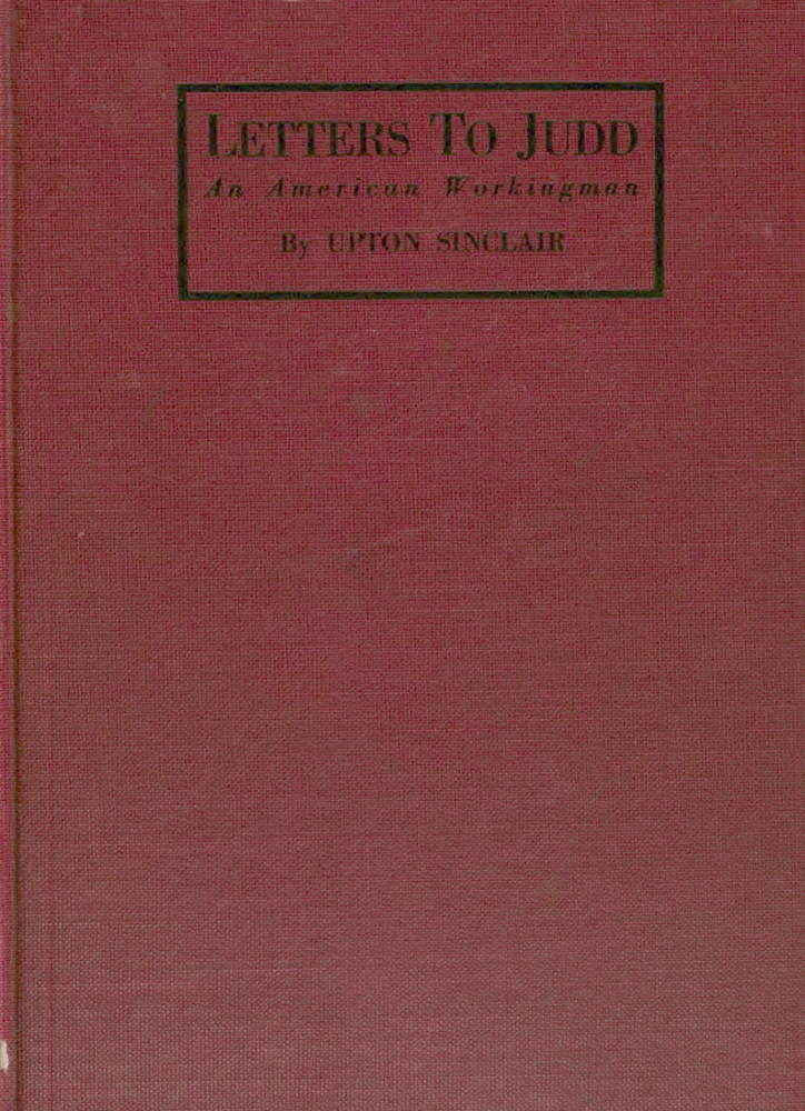 جلد کتاب Letters to Judd, an American Workingman