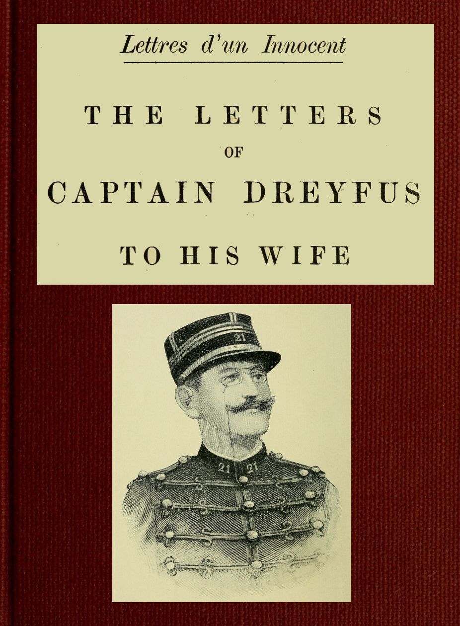 جلد کتاب Lettres d'un Innocent: The Letters of Captain Dreyfus to His Wife