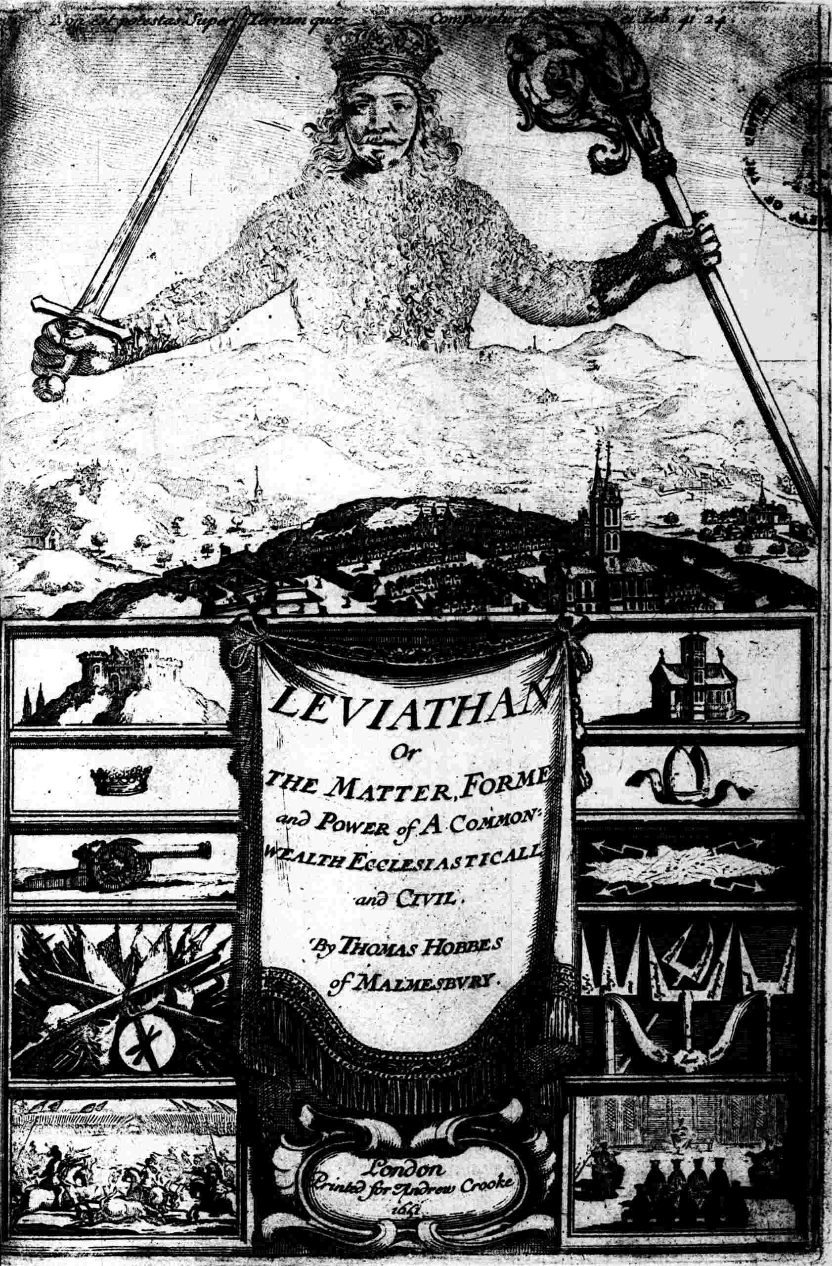جلد کتاب Leviathan