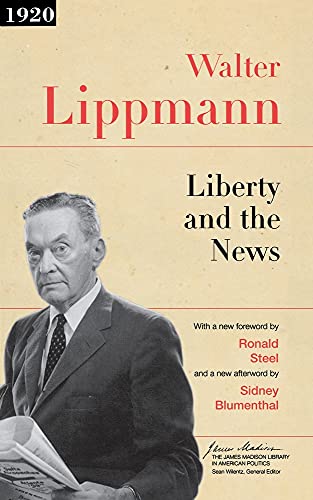 جلد کتاب Liberty and the News