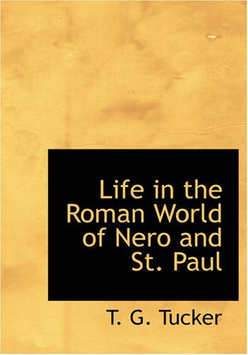 جلد کتاب Life in the Roman World of Nero and St. Paul