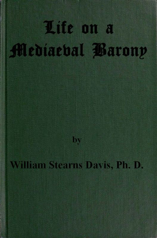 جلد کتاب Life on a Mediaeval Barony