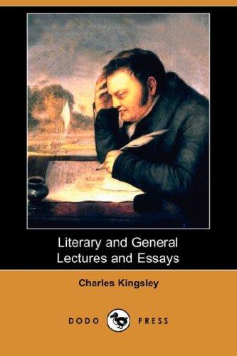 جلد کتاب Literary and General Lectures and Essays