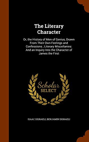 جلد کتاب Literary Character of Men of Genius