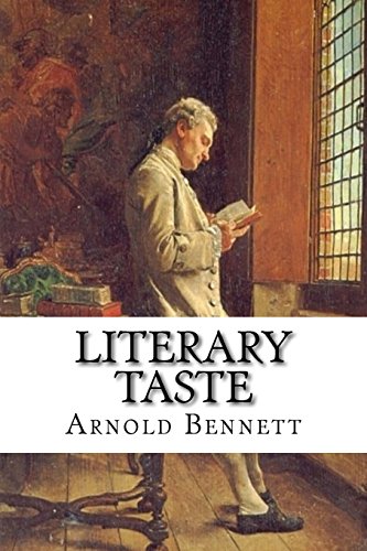 جلد کتاب Literary Taste: How to Form It