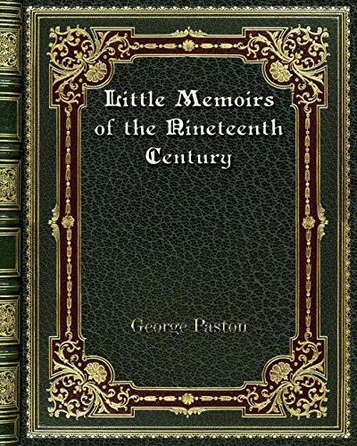 جلد کتاب Little Memoirs of the Nineteenth Century