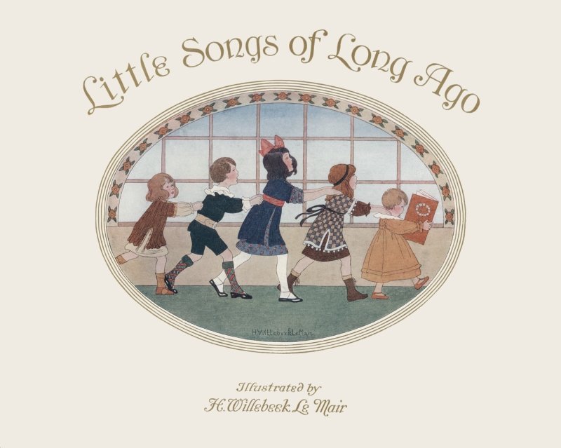 جلد کتاب Little Songs of Long Ago