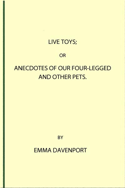 جلد کتاب Live Toys