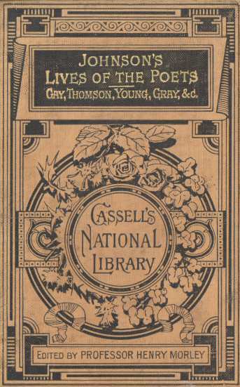 جلد کتاب Lives of the English Poets: Gay, Thomson, Young, Gray