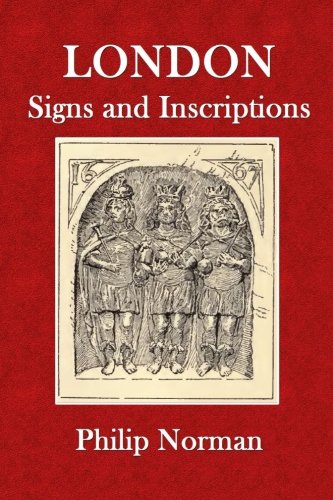 جلد کتاب London Signs and Inscriptions