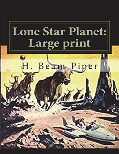 جلد کتاب Lone Star Planet