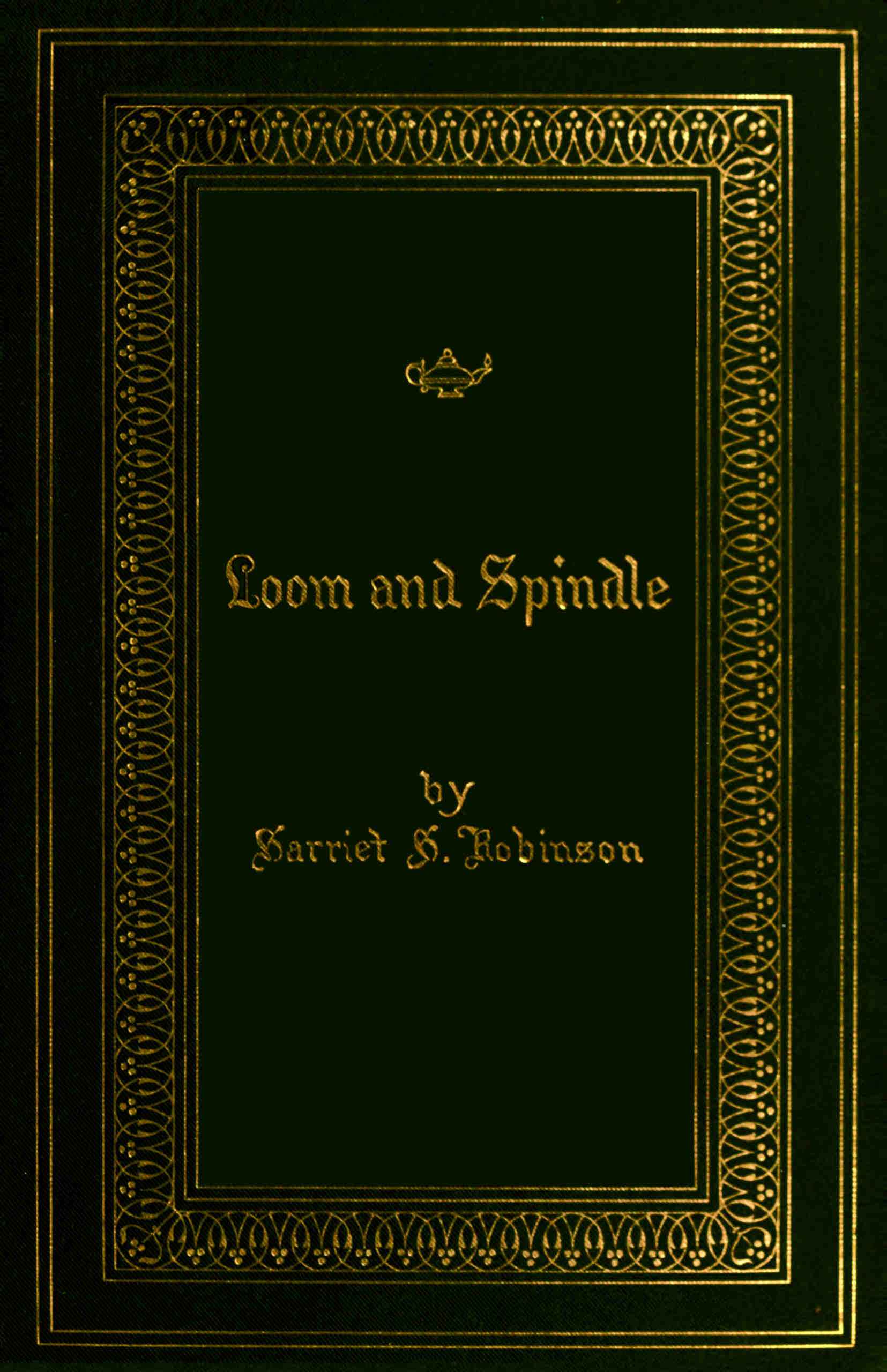 جلد کتاب Loom and Spindle