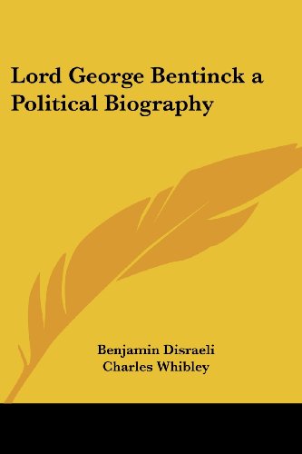 جلد کتاب Lord George Bentinck