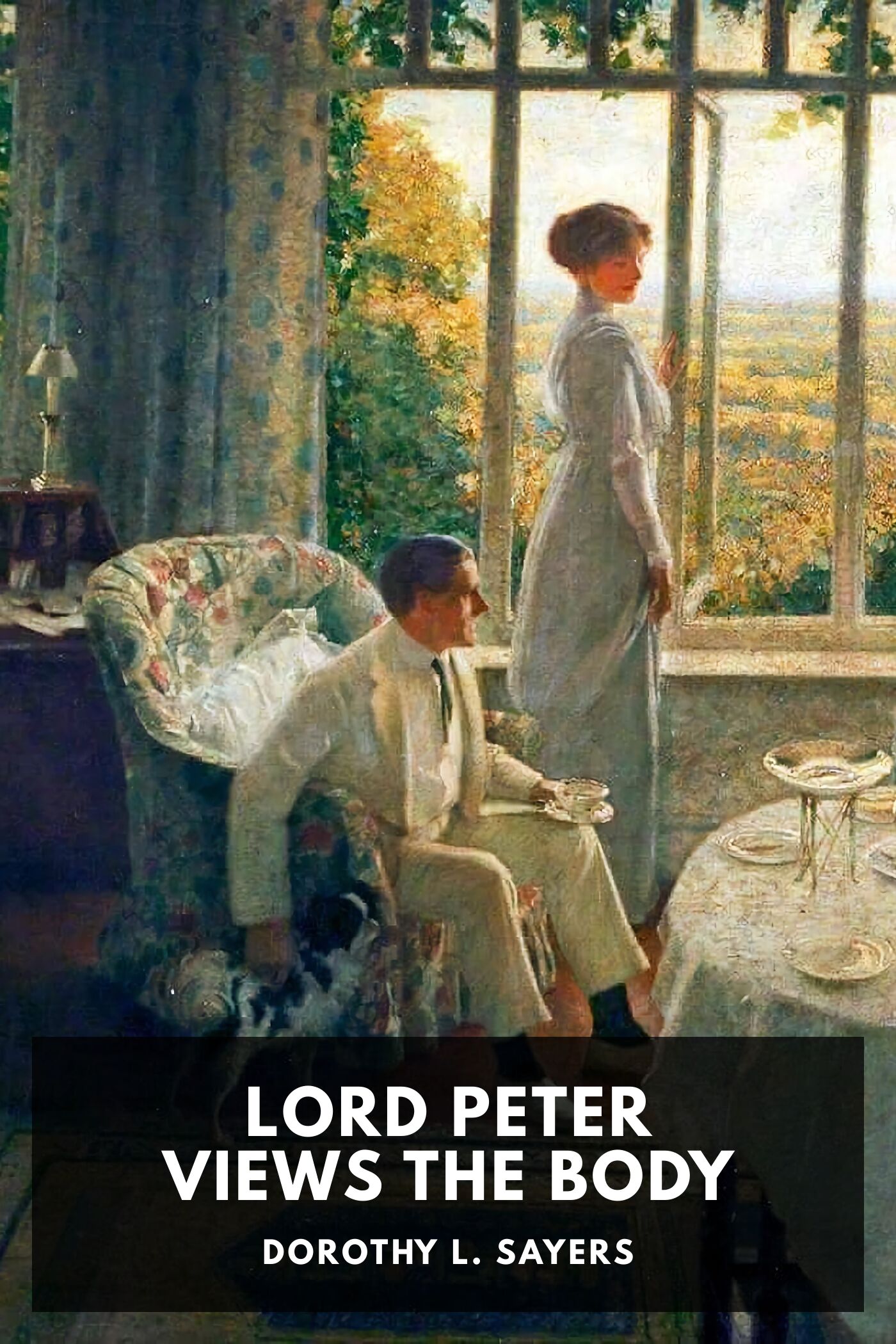 جلد کتاب Lord Peter Views the Body