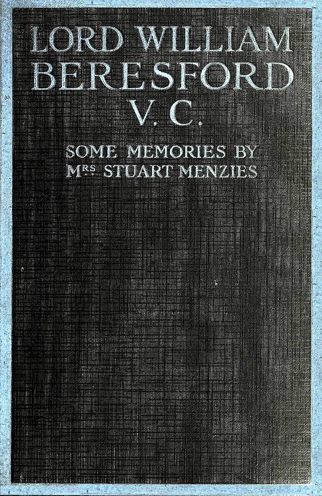 جلد کتاب Lord William Beresford, V.C.