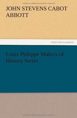 جلد کتاب Louis Philippe