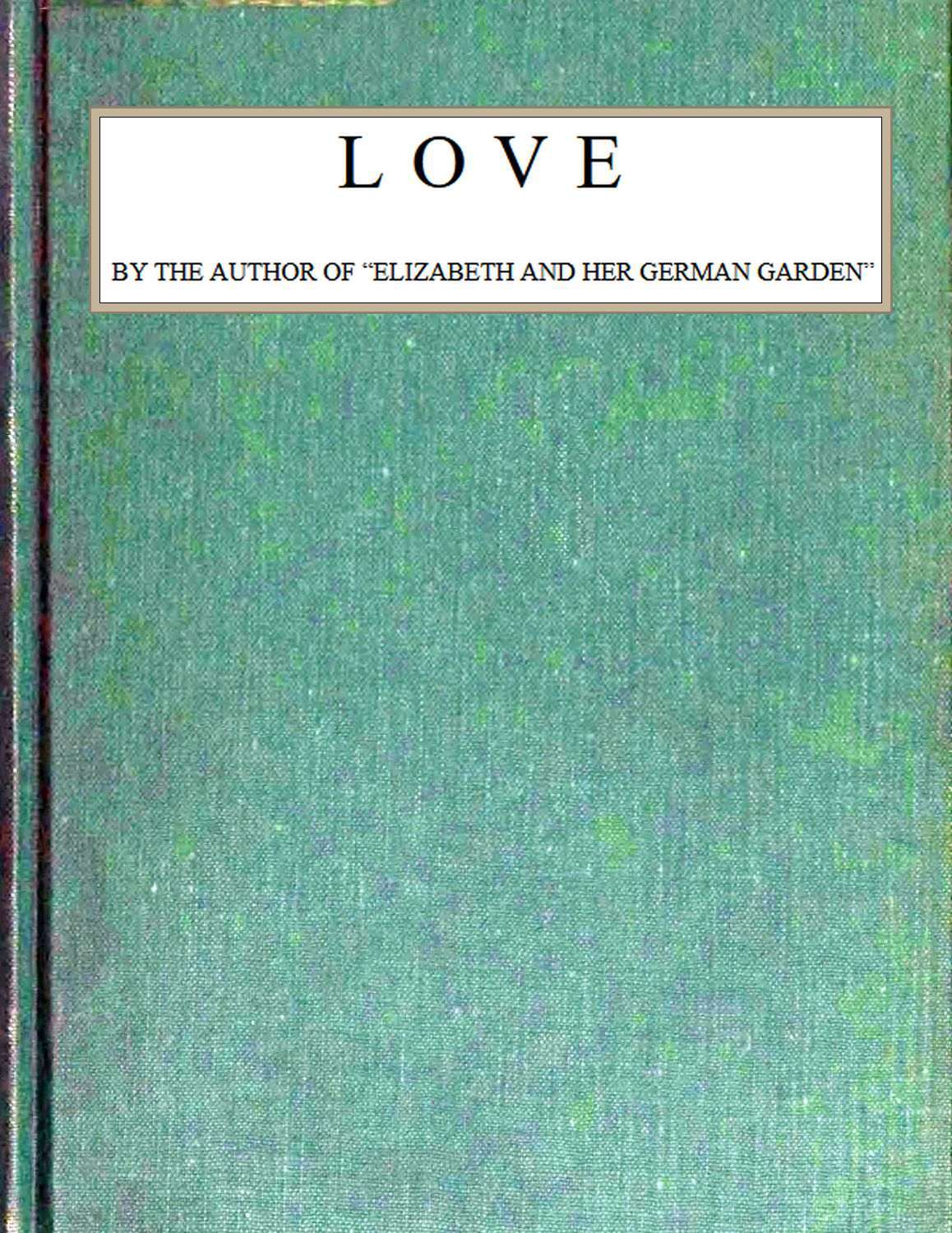 جلد کتاب Love