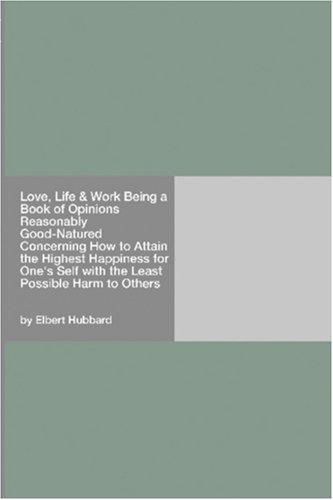 جلد کتاب Love, Life & Work