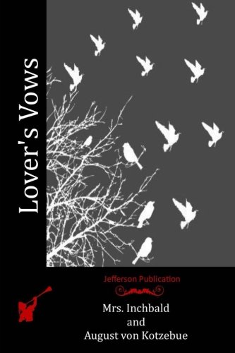 جلد کتاب Lovers' Vows