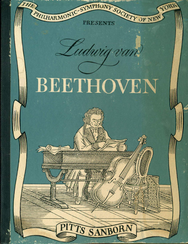 جلد کتاب Ludwig van Beethoven