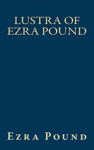 جلد کتاب Lustra of Ezra Pound