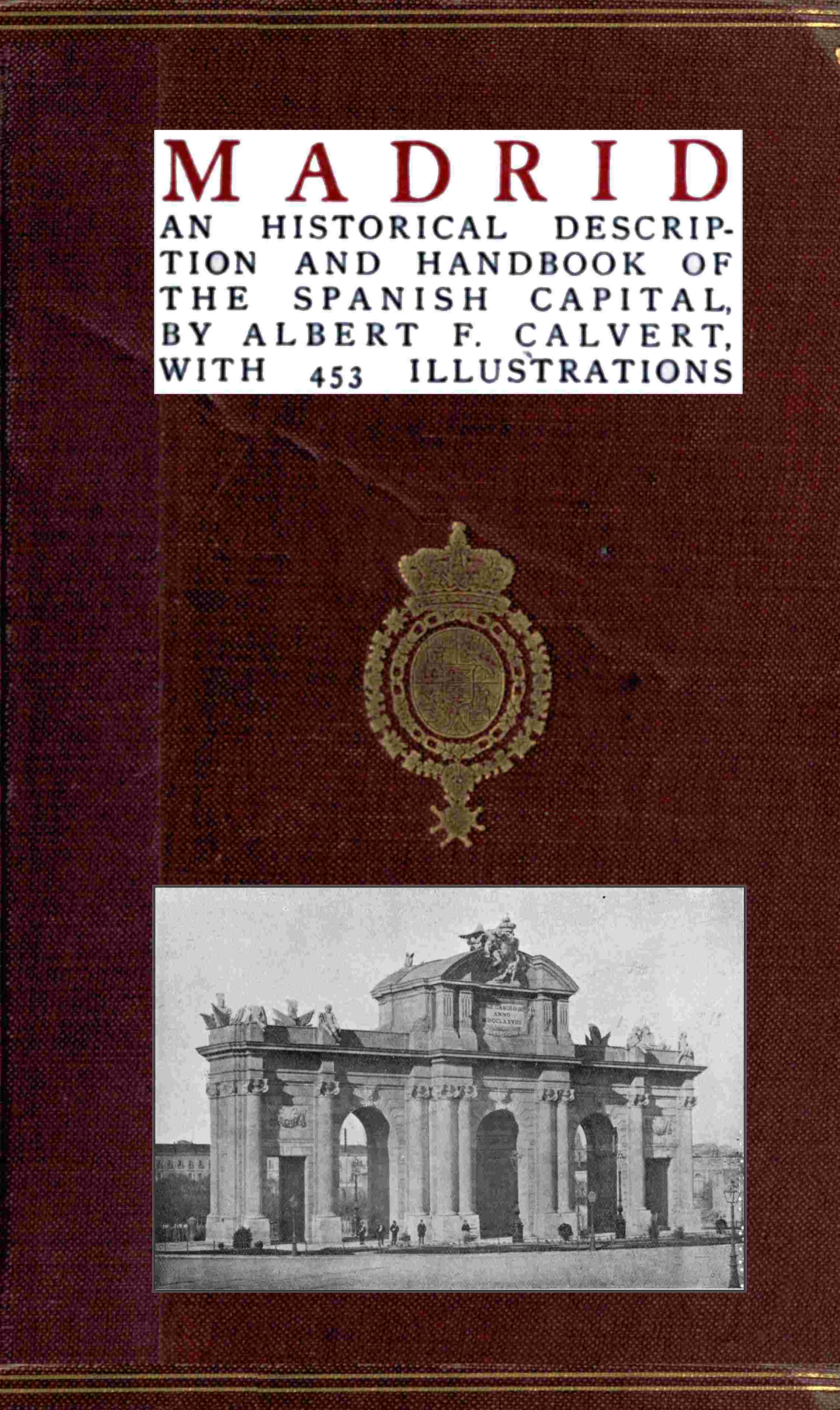 جلد کتاب Madrid