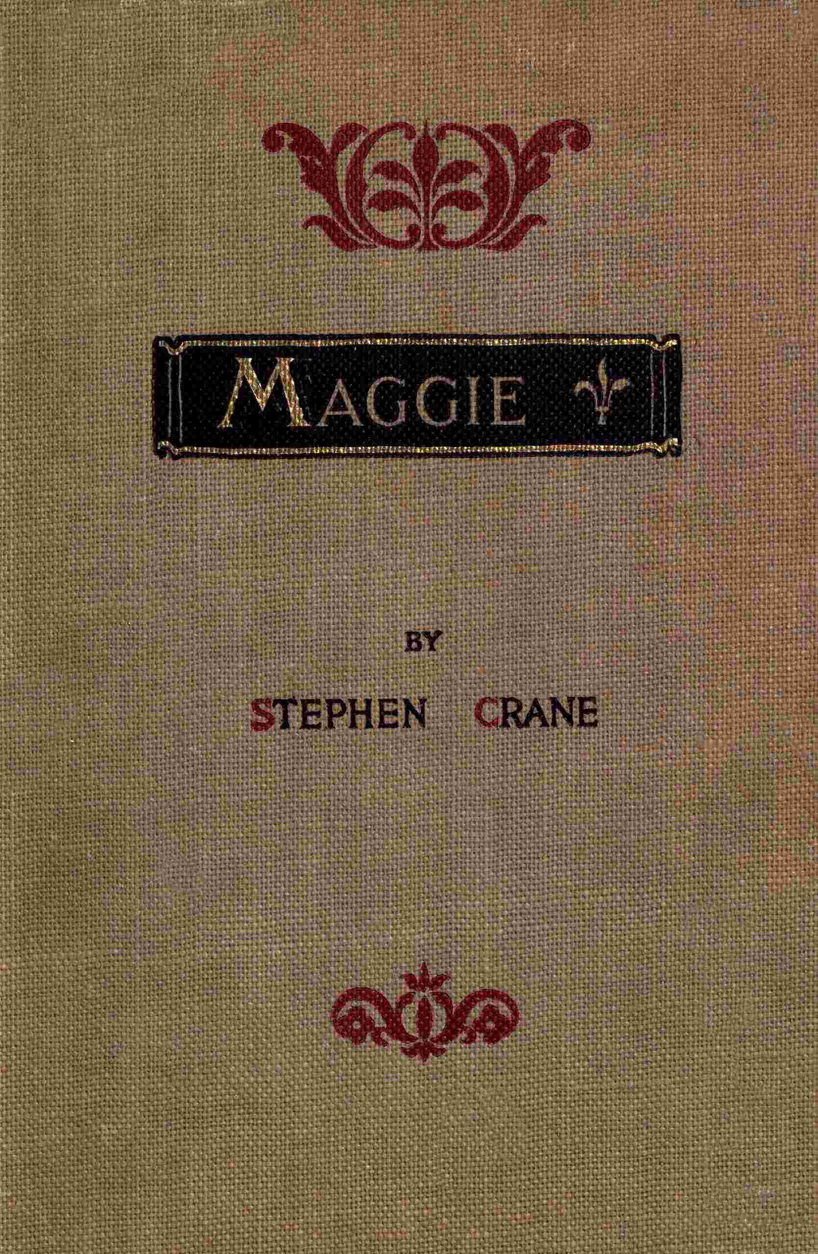 جلد کتاب Maggie: A Girl of the Streets