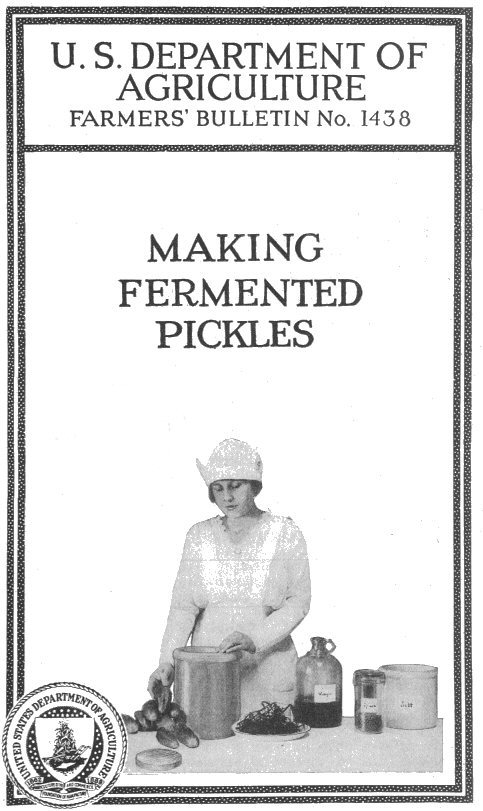 جلد کتاب Making Fermented Pickles