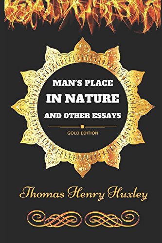 جلد کتاب Man's Place in Nature, and Other Essays