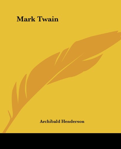 جلد کتاب Mark Twain