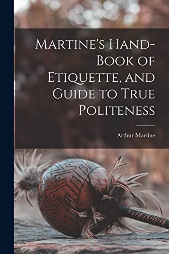 جلد کتاب Martine's Hand-book of Etiquette