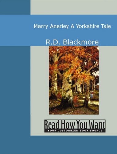 جلد کتاب Mary Anerley: A Yorkshire Tale