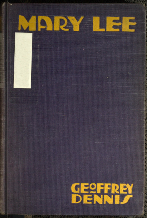 جلد کتاب Mary Lee