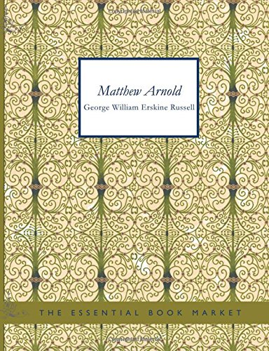 جلد کتاب Matthew Arnold