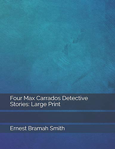 جلد کتاب Max Carrados