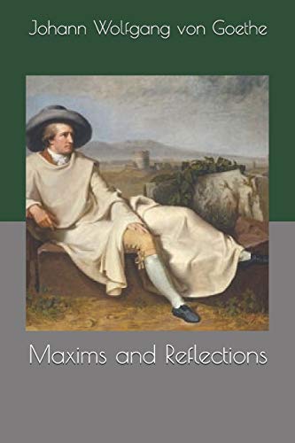 جلد کتاب Maxims and Reflections