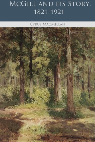 جلد کتاب McGill and Its Story, 1821-1921